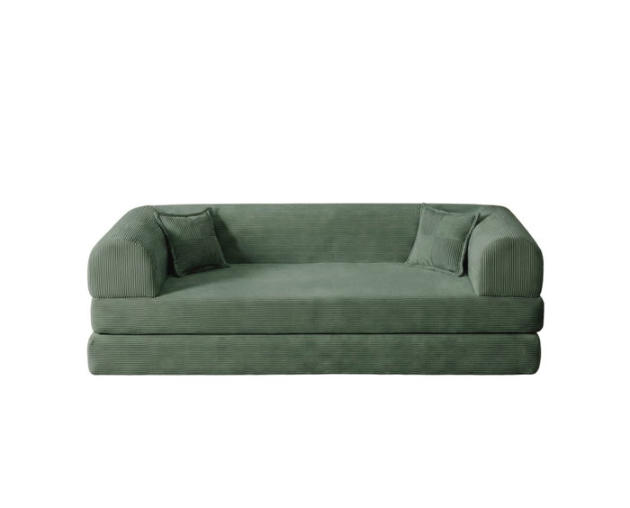 Atelier Del Sofa Legom Eco - Green Sofá-cama de 3 plazas